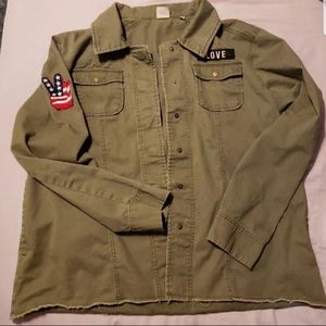 Junkfood Military Peace Jacket
